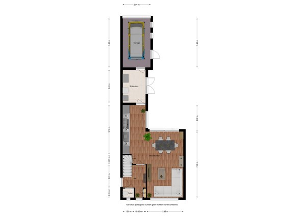 Floorplan - Rembrandtstraat 1, 4501 KP Oostburg